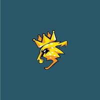 king cheetah logo.eps vektor