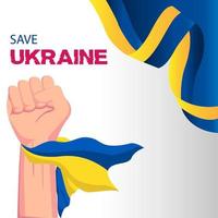 kostenlose ukraine tapete, hand hoch für freiheitssymbol speichern ukraine freiheit vektor flag