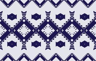 Navajo-Stoff nahtloses Muster geometrischer Stammes-ethnischer traditioneller Hintergrund, Designelemente der amerikanischen Ureinwohner, Design für Teppich, Tapete, Kleidung, Teppich, Interieur, Vektorgrafik-Stickerei. vektor