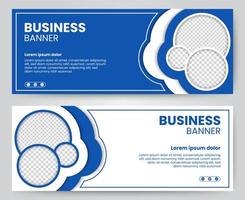 abstrakt vektor banner design.modern malldesign för webbföretag banners, digitala och tryckta annonser, flygblad