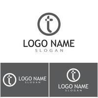 t logotyp mall vektor symbol natur