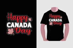 canada day t-shirt design, vektor