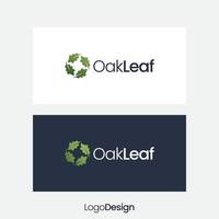 eklöv logotyp design vektor