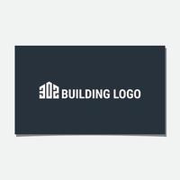 302 bygga logotyp design vektor