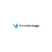 v Logo-Design aus fliegendem Papier vektor