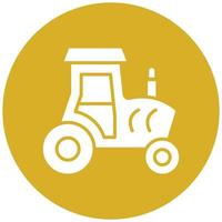 traktor ikon stil vektor