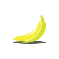 Bananen-Obst-Logo-Icon-Design-Vektor vektor