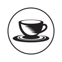 Kaffeetasse-Logo-Vorlage vektor