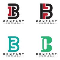 Buchstabe b-Logo-Vektor, Buchstabe b-Geschäftslogo, modernes, einzigartiges kreatives b-Logo-Design, minimales b-Initial-basiertes Vektorsymbol. vektor