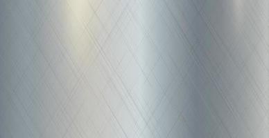 stilvolle Panorama-Hintergrund Silber Stahl Metall Textur - Vektor