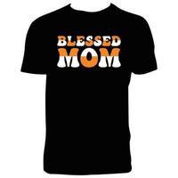 Gesegnetes Mama-T-Shirt-Design vektor