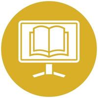 E-Book-Icon-Stil vektor