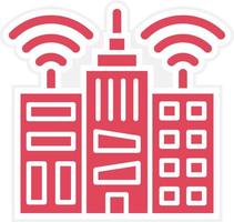 Smart-City-Icon-Stil vektor