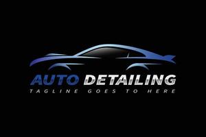 Auto-Logo, Automobil-Logo, Automobil-Logo, Auto-Logo, Fahrzeug-Logo, Autowasch-Logo, Auto-Detaillierungs-Logo, Auto-Service-Logo, Autopflege-Logo-Design vektor