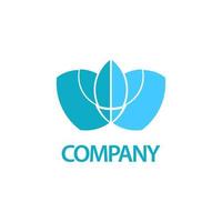 miljövänlig logotypdesign för företag vektor