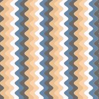 upprepande mångfärgad chevron vågor vektor sömlösa mönster