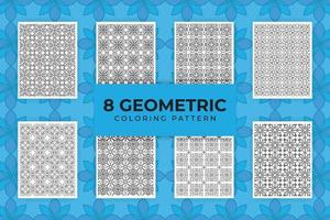 geometriskt sömmönster vektor