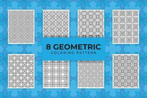 geometriskt sömmönster vektor