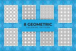 geometrisches Farbmuster vektor