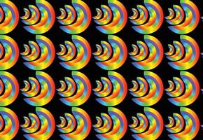 Regenbogen bunter Farbverlauf nahtloser Musterhintergrund vektor