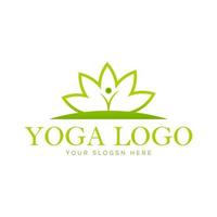 yoga logotyp design gratis vektor fil