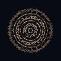 Luxus dekorativer Mandala-Design-Hintergrund-Vektor