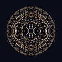 Luxus dekorativer Mandala-Design-Hintergrund-Vektor