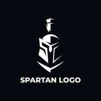 spartanska logotypmallar vektor
