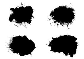 schwarzer Vektor-Grunge-Hintergrund vektor