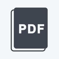 Symbolbild als pdf. geeignet für Fotobearbeitungssymbol. Glyphen-Stil. einfaches Design editierbar. Design-Vorlagenvektor. einfache symbolabbildung vektor