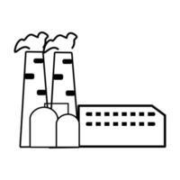Fabrik-Symbol Industrie-Symbol-Vektor vektor