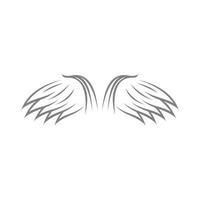 wings logo vektor, ikon, tecken, grafik, illustration, symbol, vektor