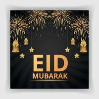 eid mubarak sociala medier postmall vektor