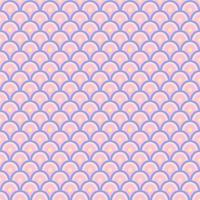 enkel geometrisk sömlös bakgrund i japansk stil med rosa och lila färg. vektor