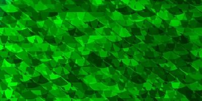 ljusgrön vektorbakgrund med polygonal stil. vektor