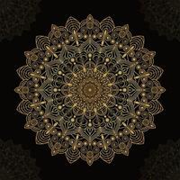 dekorative Luxus-Mandala-Hintergrundkollektion vektor