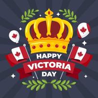 Happy Victoria Day Konzept vektor