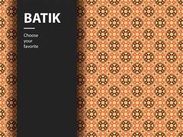 etnisk batik vektor indonesiska mönster mode sömlös vintage textil abstrakt