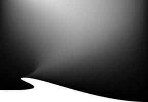 schwarzer Seidenvorhang bewegt Hintergrund wellenartig. abstrakte Vektorwelle vektor