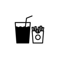 Restaurant, Essen, Küche durchgezogene Linie Symbol Vektor Illustration Logo Vorlage. für viele Zwecke geeignet.