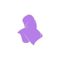 Hijab-Logo-Symbol-Illustrationsdesign-Vorlage vektor