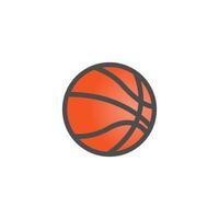 Basketball-Symbol-Logo-Design-Illustrationsvorlage vektor