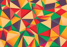 multicolor geometriska rufsiga triangulära låg poly stil gradient illustration grafisk bakgrund. vektor polygonal design för ditt företag.