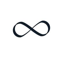 Infinity-Symbol Vektor-Logo-Design-Vorlage vektor