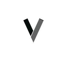 V-Logo-Design-Vorlage vektor