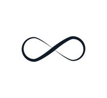 Infinity-Symbol Vektor-Logo-Design-Vorlage vektor