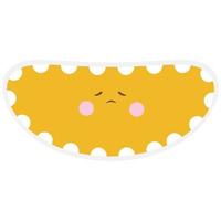 süßes Emoji-Gesicht vektor