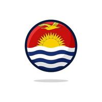 kiribati flaggikon vektor