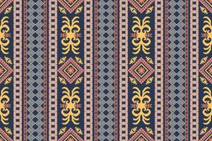 geometrische ethnische orientalische traditionelle pattern.figur tribal stickerei style.design für hintergrund, tapete, kleidung, verpackung, stoff, vektorillustration vektor
