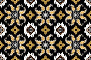 geometrische ethnische orientalische traditionelle pattern.figur tribal stickerei style.design für hintergrund, tapete, kleidung, verpackung, stoff, vektorillustration vektor